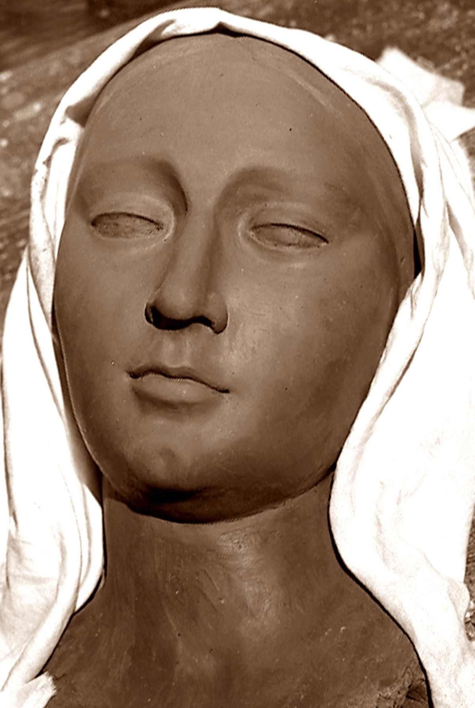 La mascarilla que arrojaron al río.