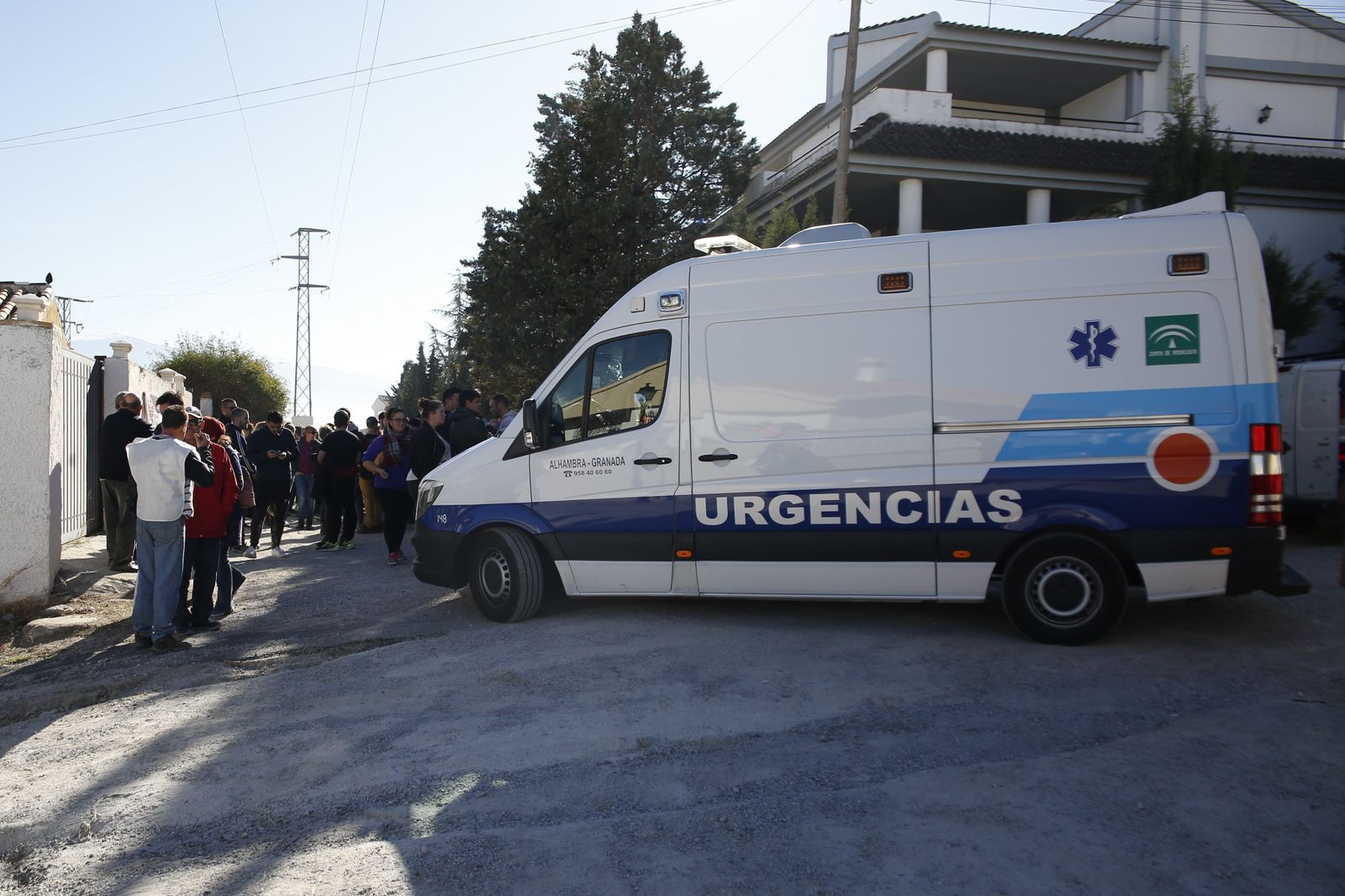 Las imágenes del desahucio en Las Gabias