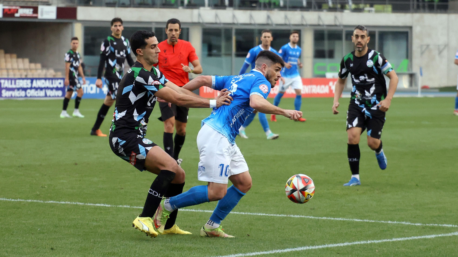 Partido entre Xerez DFC - Ciudad de Lucena en Chapín