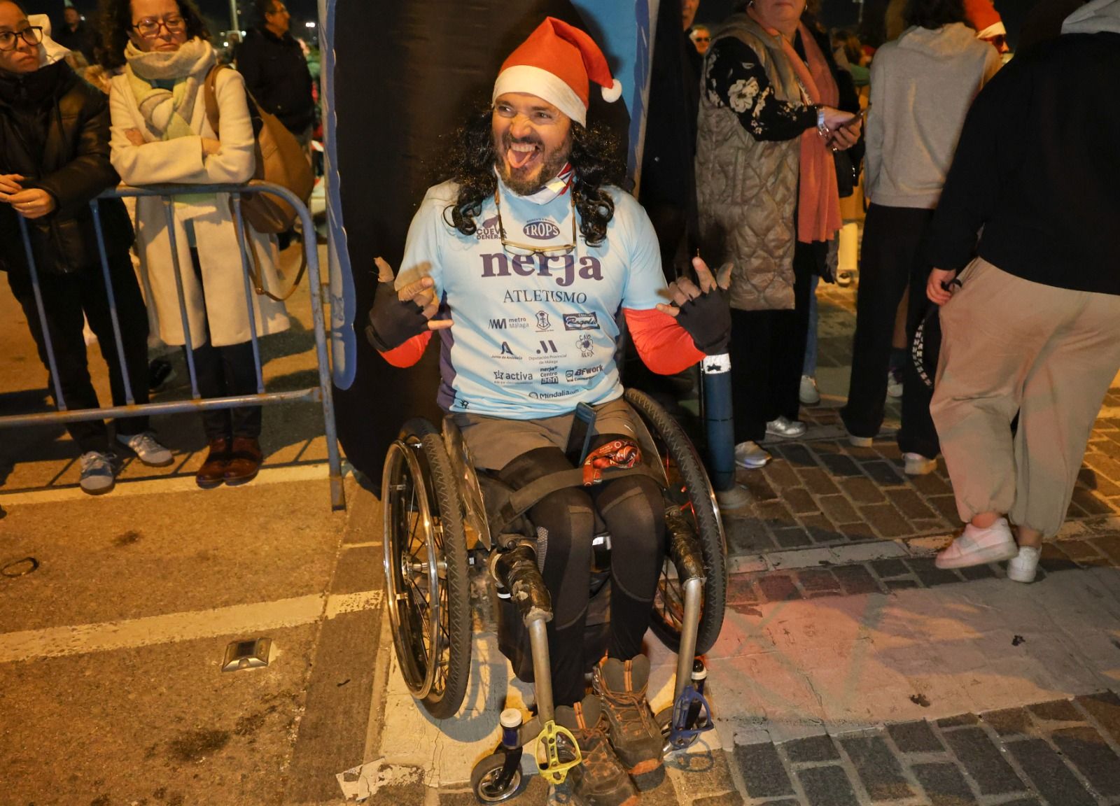 Las fotos de la San Silvestre del Real Club Mediterráneo en Málaga