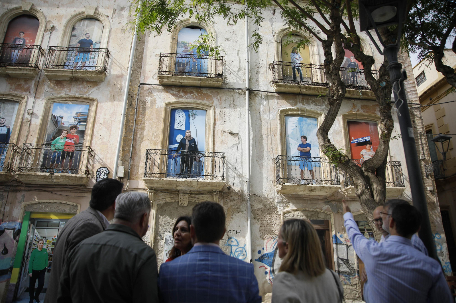 Imágenes del recorrido ‘Almería en la mirada’ de Jose María Mellado