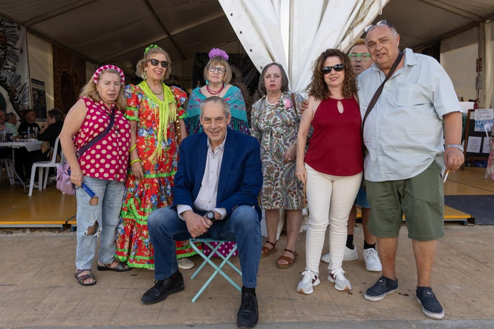 Las casetas de la Feria se llenan de comidas