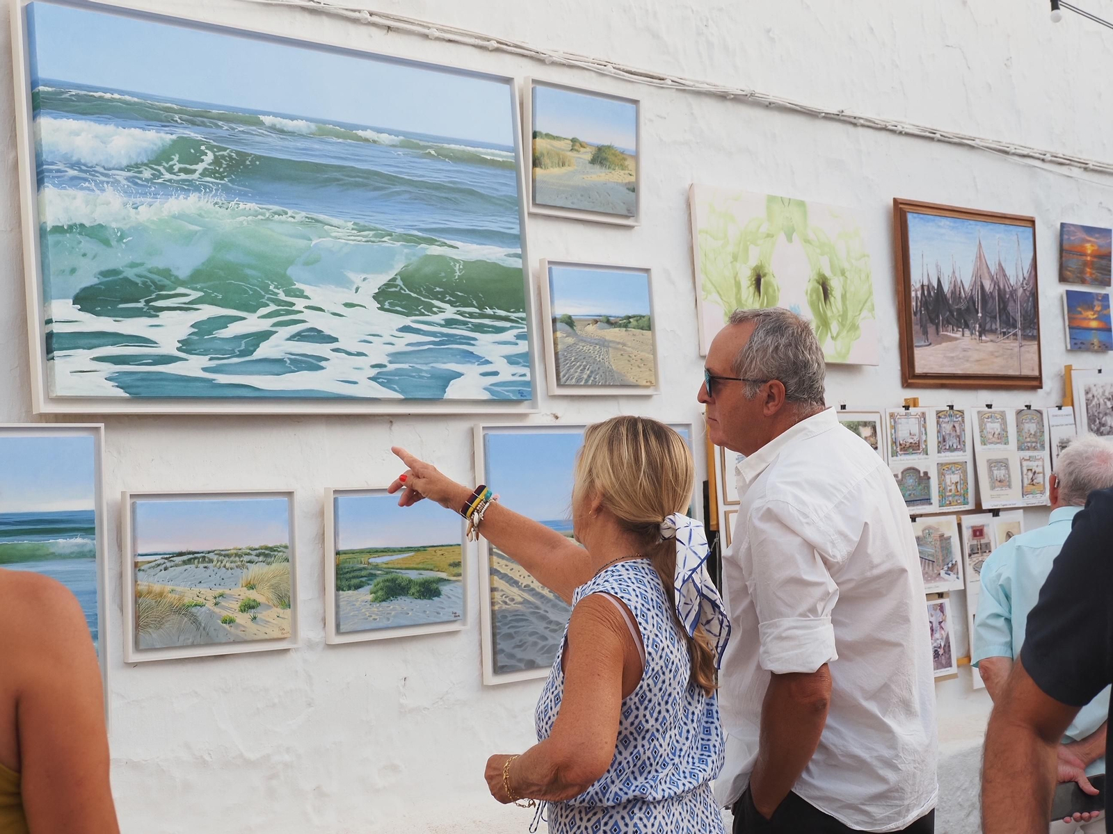 'Un paseo por el arte' en Ayamonte: las mejores imágenes
