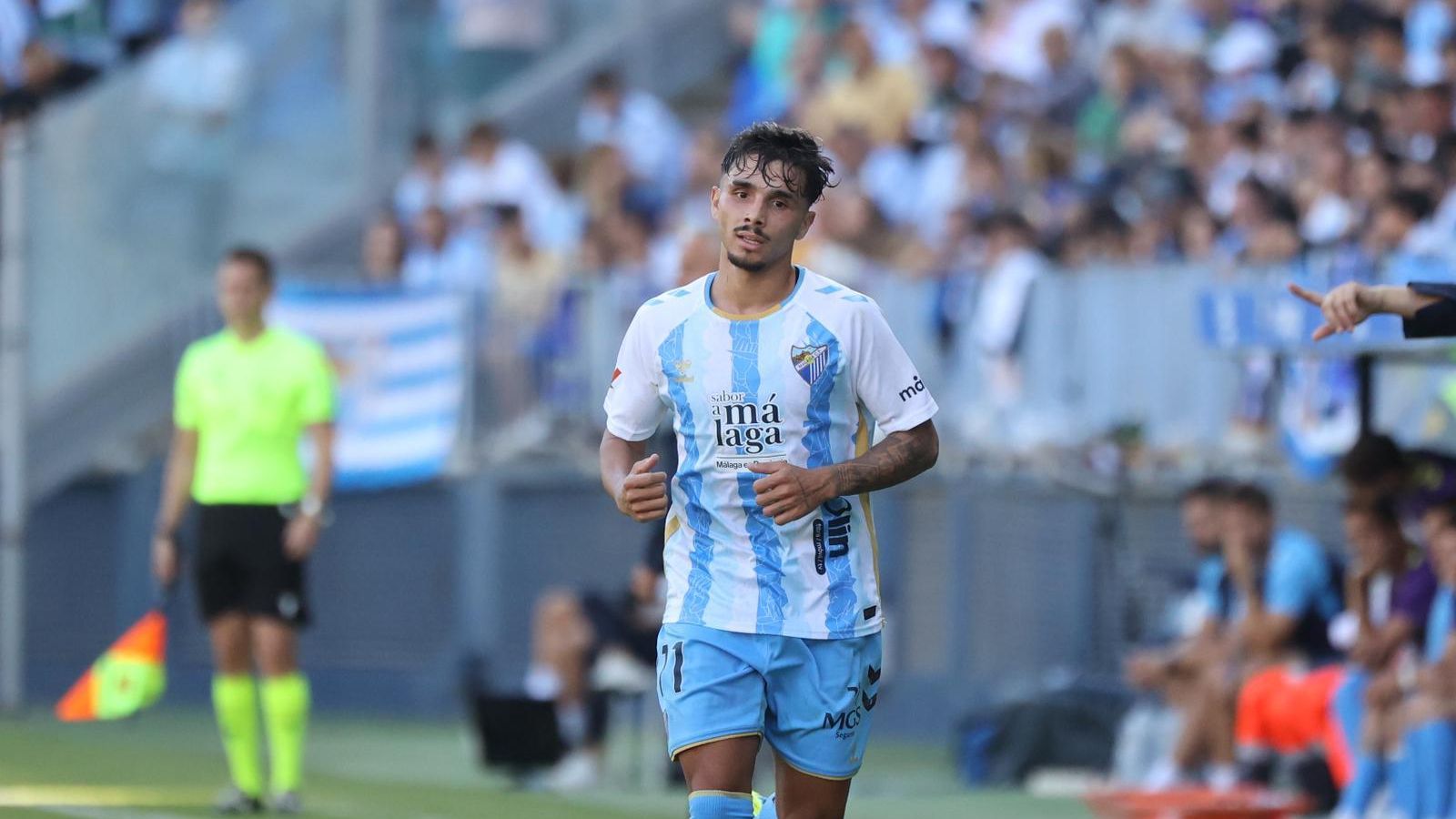 El Málaga CF-Real Oviedo, en fotos