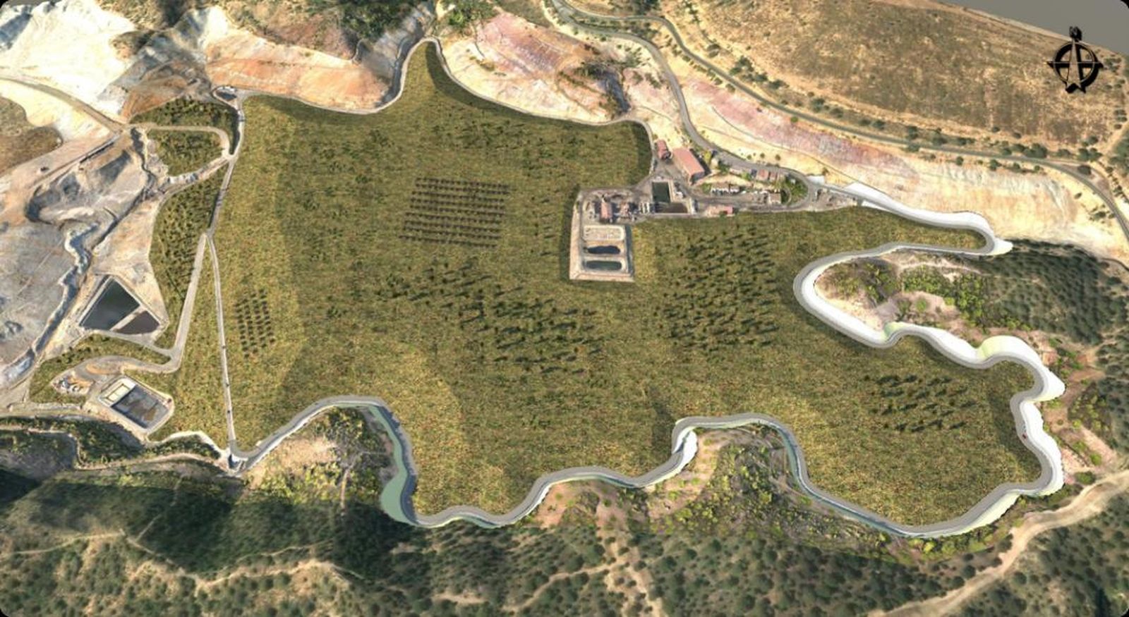 Imagen de la instalacion una vez finalizada la clausura