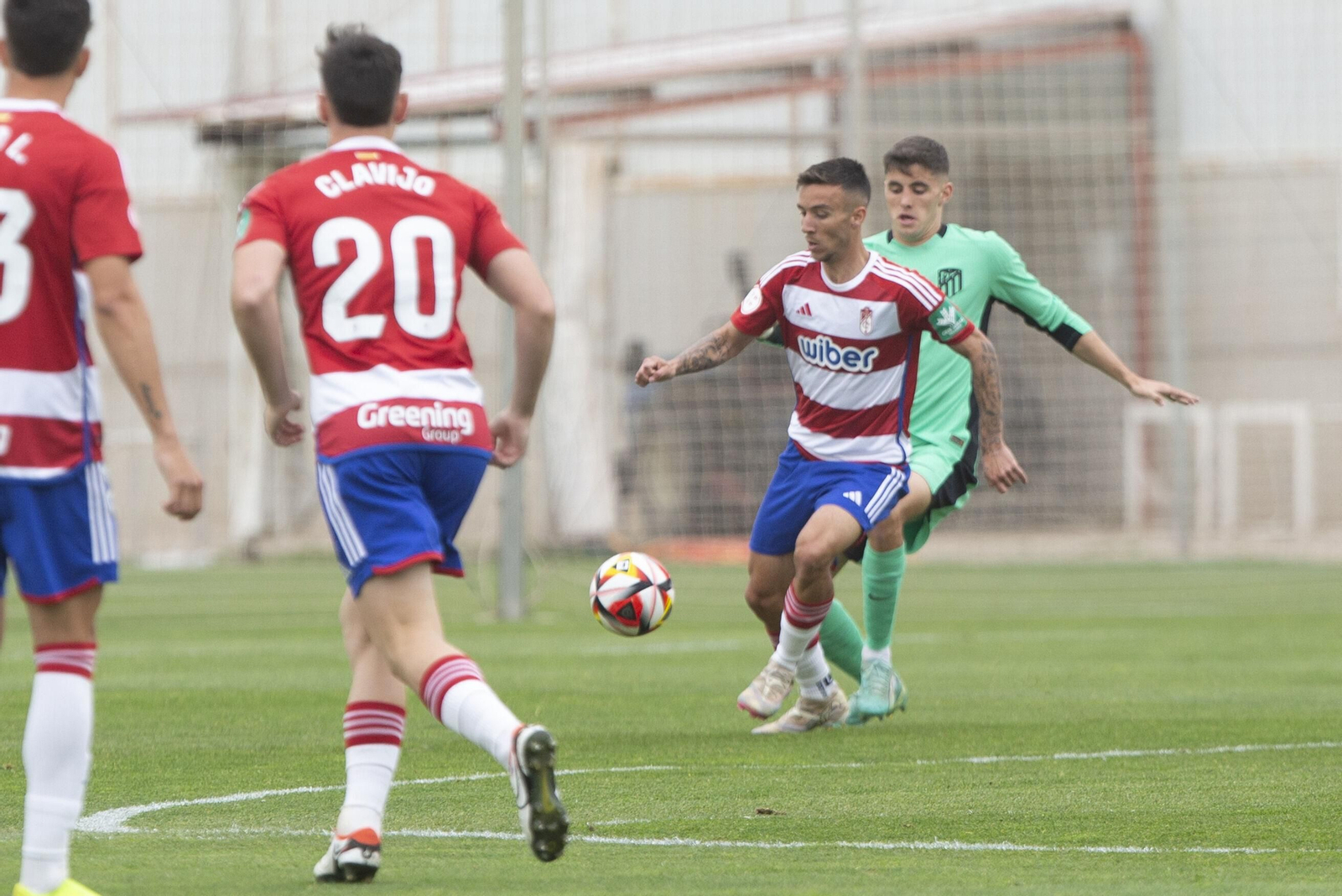 Las mejores imágenes del Recreativo Granada - Atlético de Madrid B