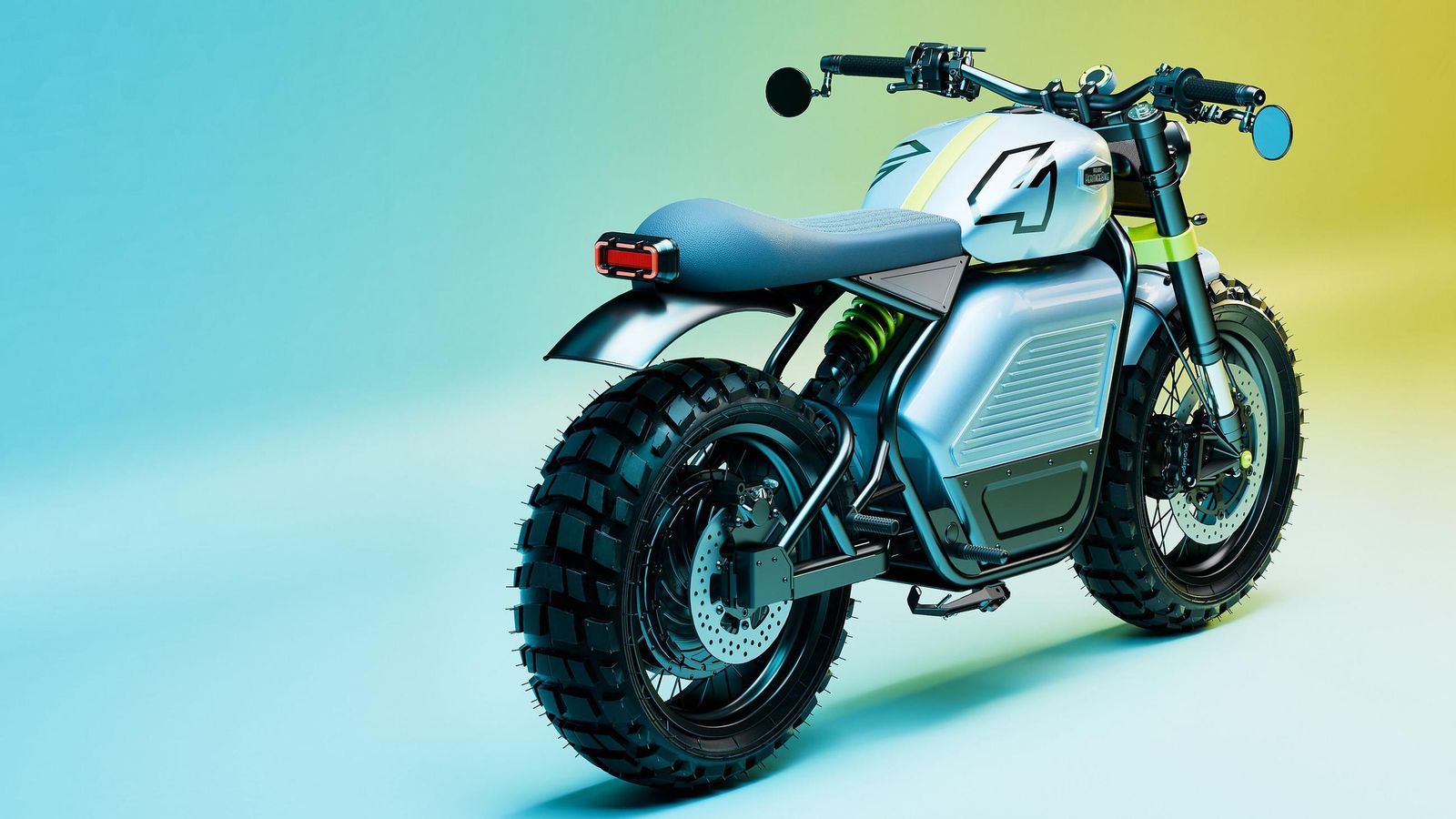 La Heritage Spirit Scrambler tiene un motor eléctrico de 9,5 CV que permitiría conducirla en España con los carné A1 o B.
