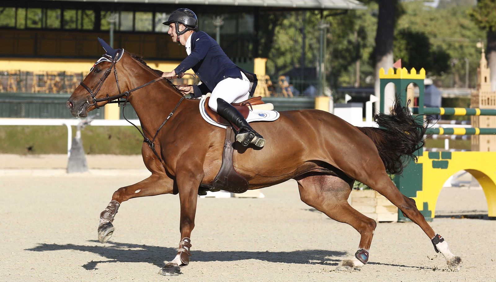 Kevin González de Zárate y 'London Times PS', vencedores de la prueba grande.