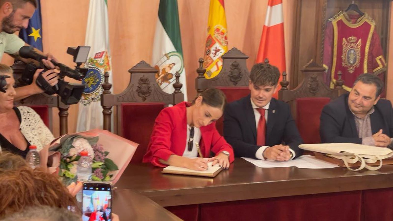 La campeona del mundo Esther González, homenajeada en Huéscar, su pueblo