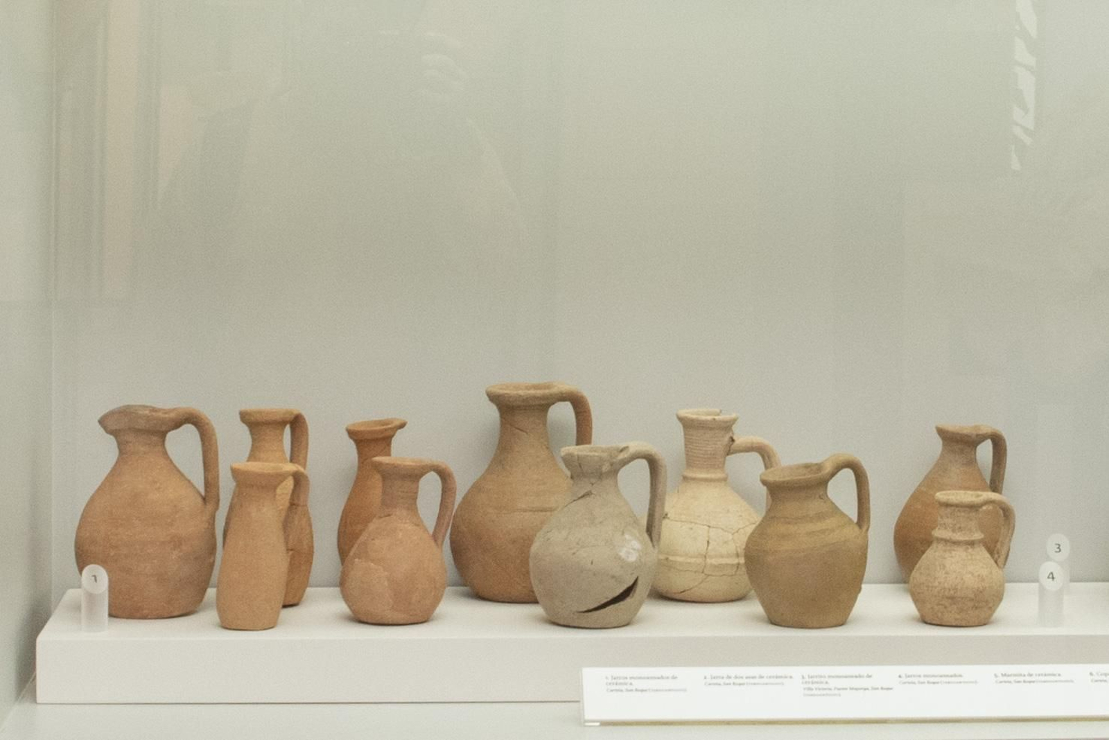 Fotos de la exposición permanente de Carteia en el Museo Municipal de San Roque