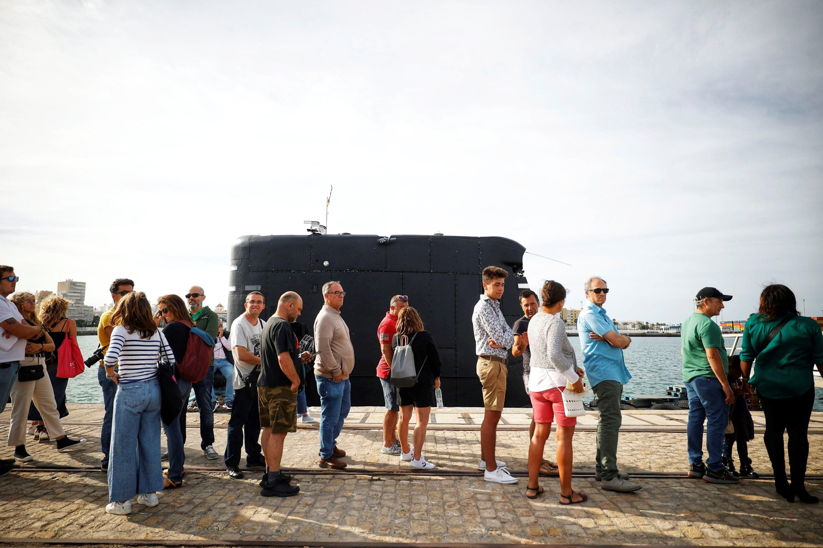 Dentro del submarino 'Galerna' en Cádiz