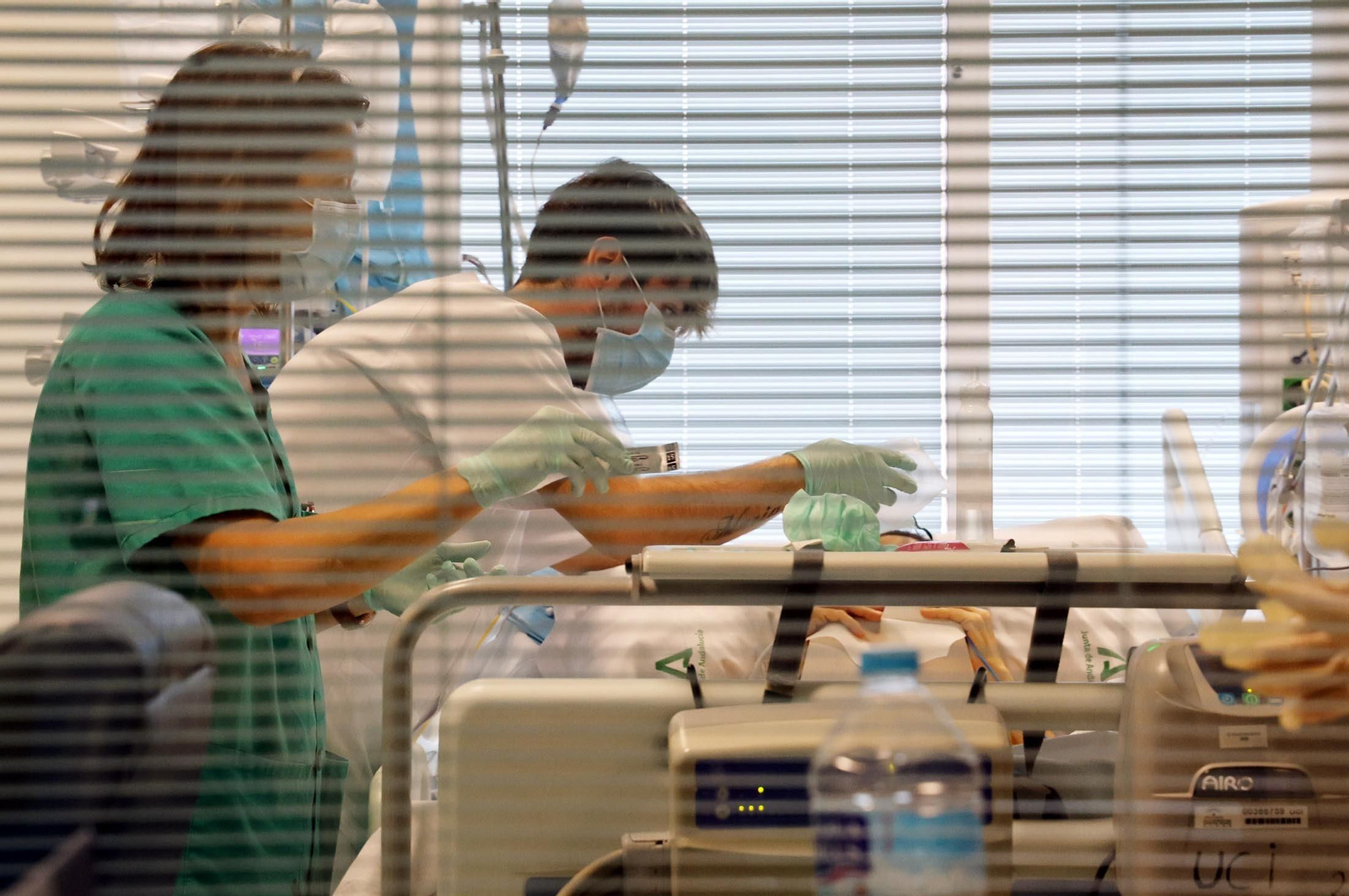 Imágenes de la UCI del Hospital Infanta Elena en Huelva