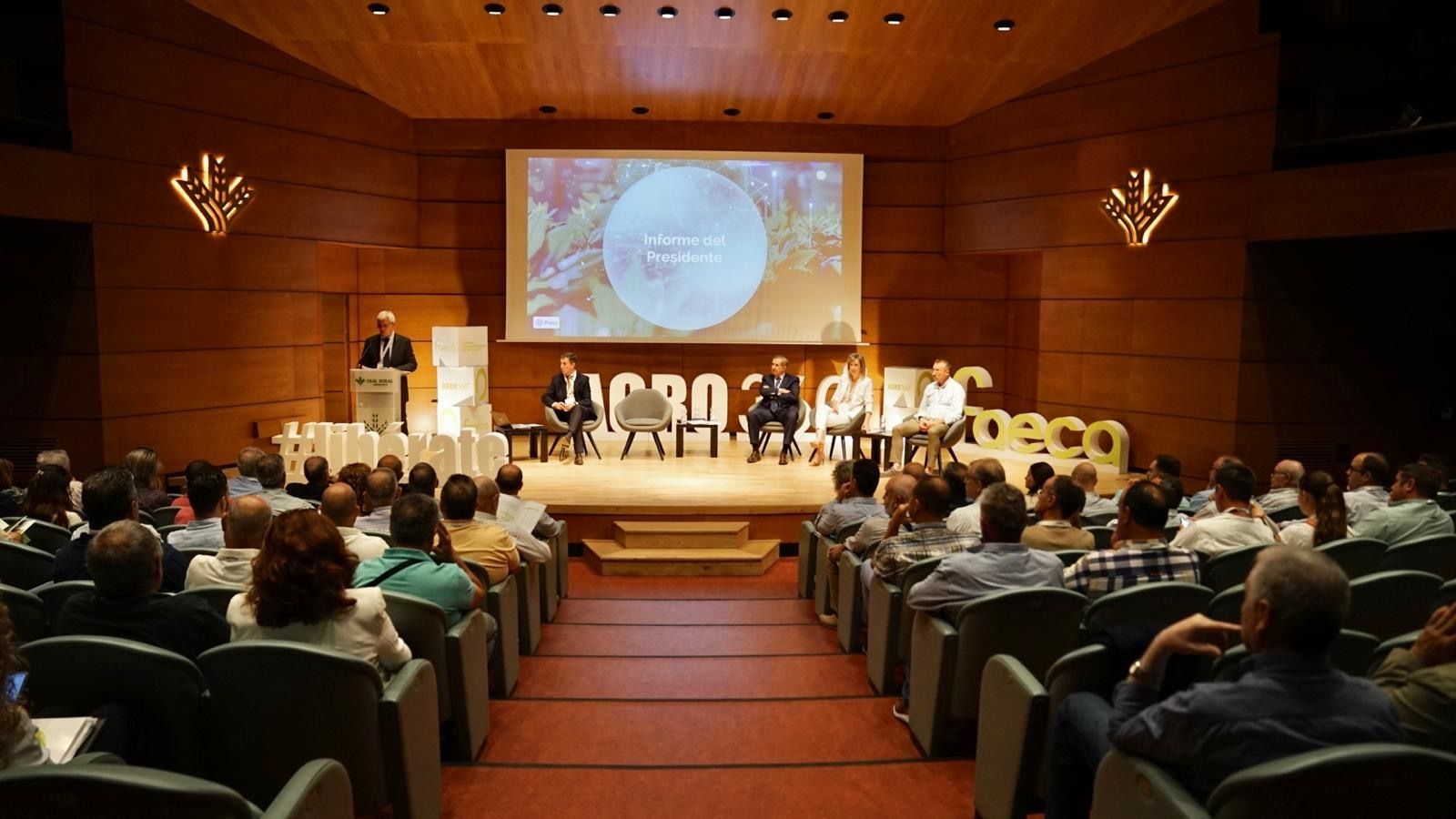 Asamblea celebrada esta semana en el Auditorio de CajaRural