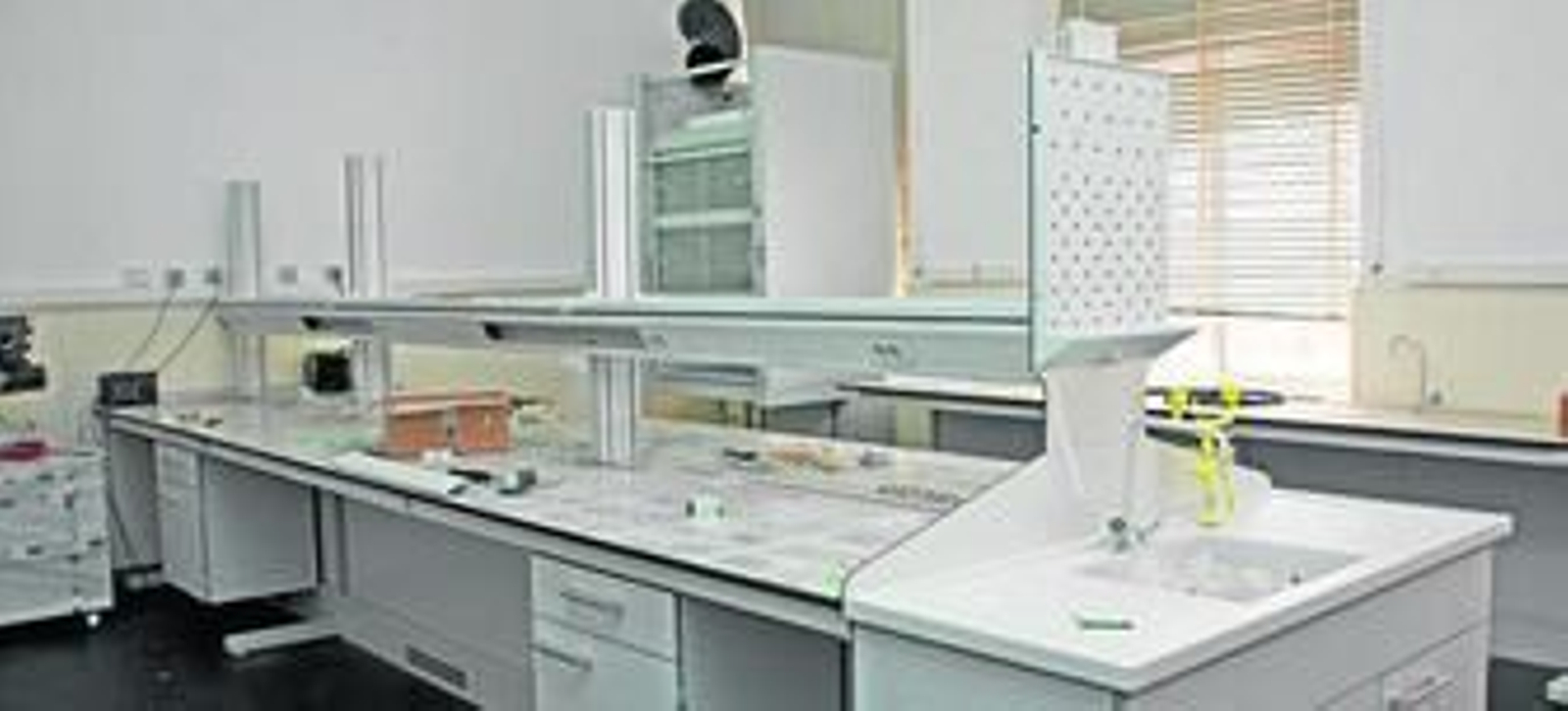 El laboratorio de Materiales y Corrosión ya está prácticamente listo.