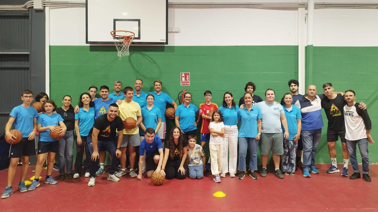 Participantes en el encuentro Inclusivo.