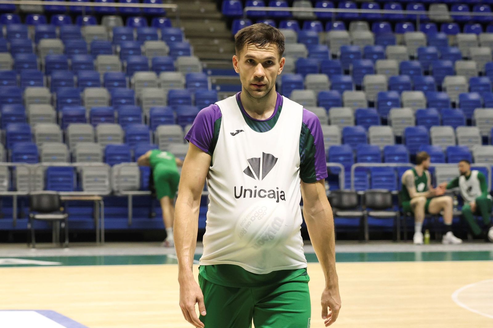 Último entrenamiento en Málaga antes de viajar a la Copa