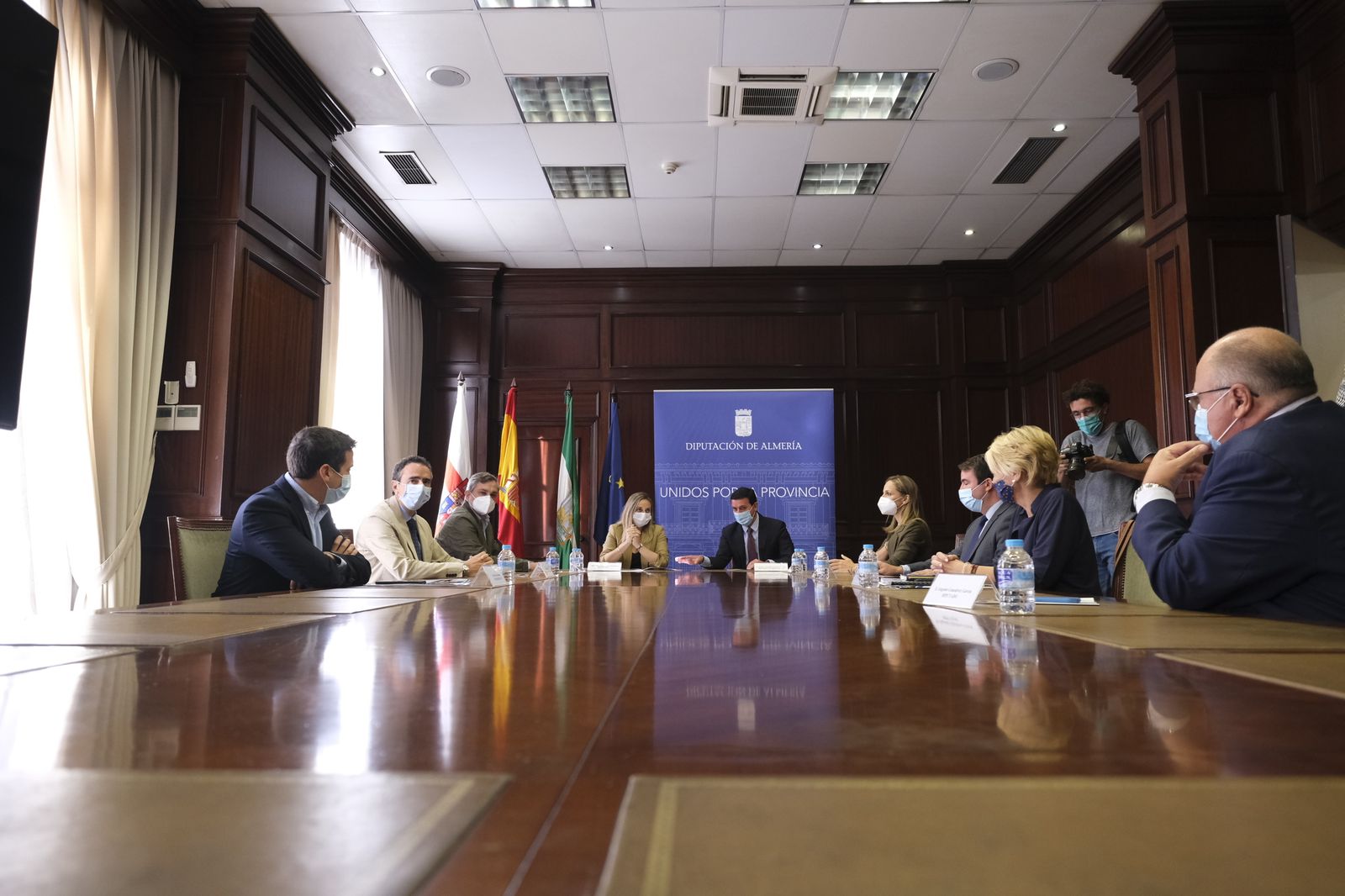 Fotogalería Consejera de Fomento en Diputación de Almería