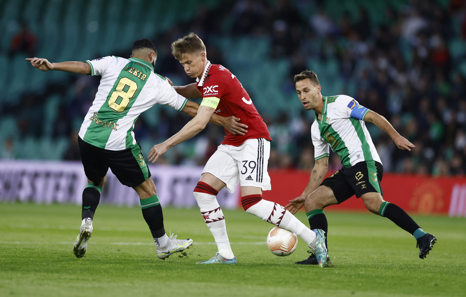 Las imágenes del Betis-Manchester United