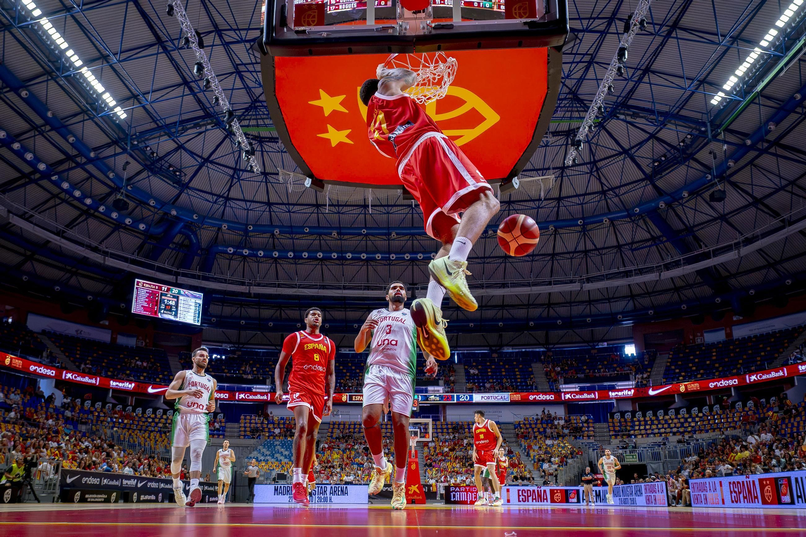 España B - Portugal en Málaga, en fotos