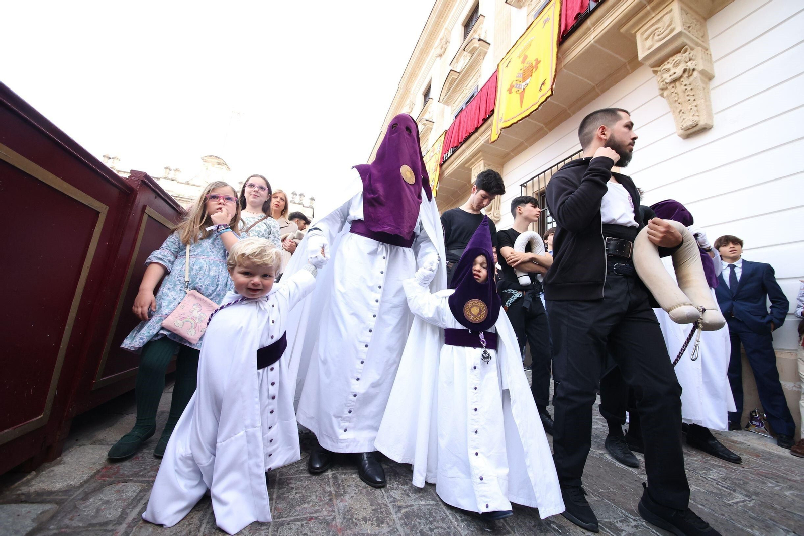 Jueves Santo en Jerez: Imágenes del la Hermandad del Mayor Dolor