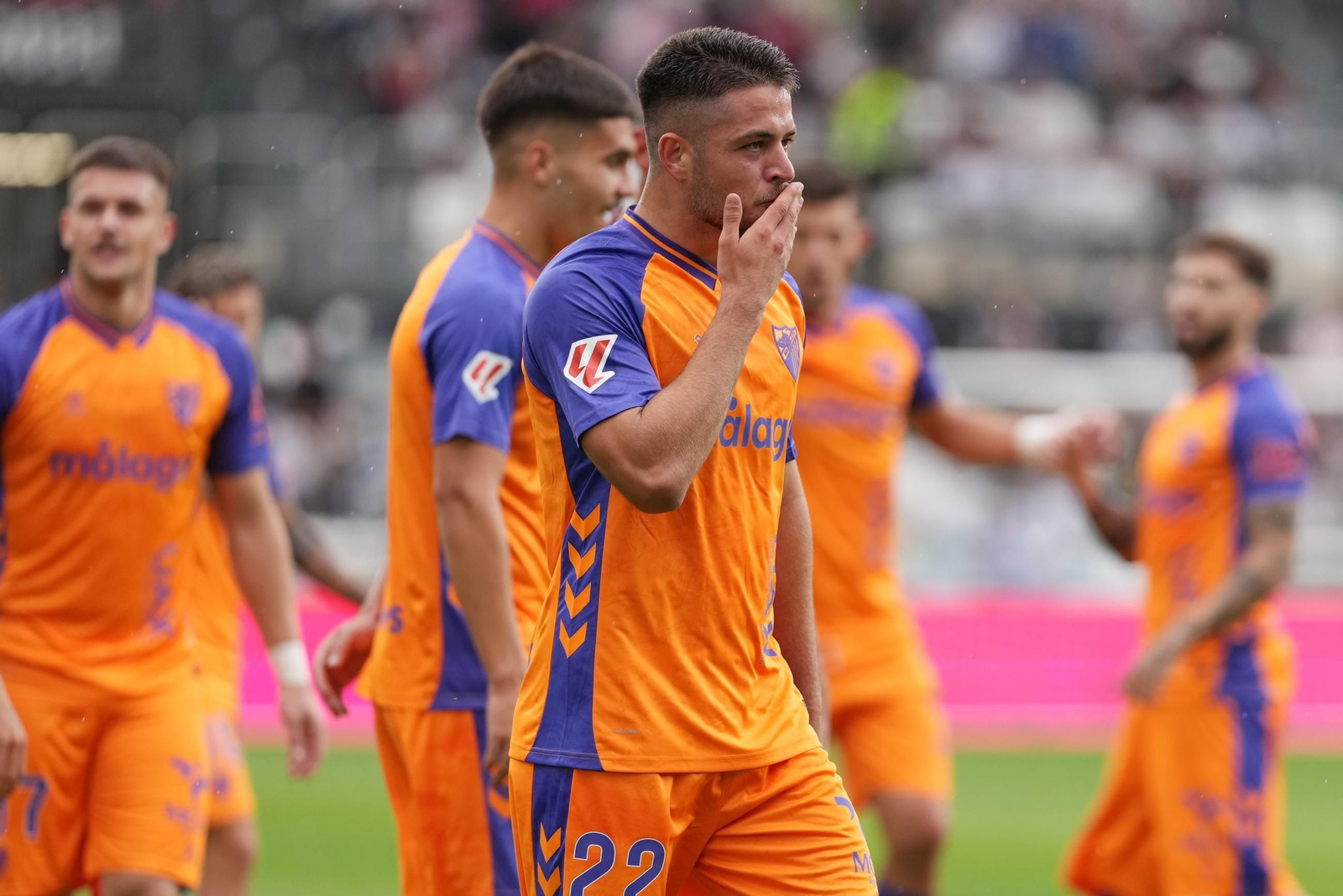 Las fotos del Burgos-Málaga CF