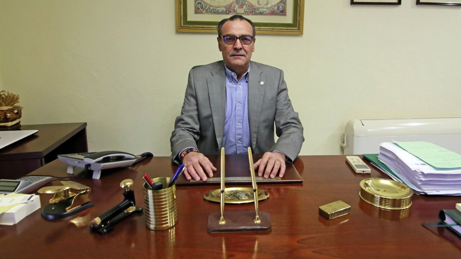 Carlos de Osma, presidente del Colegio de Administradores de Fincas de Cádiz y Ceuta.