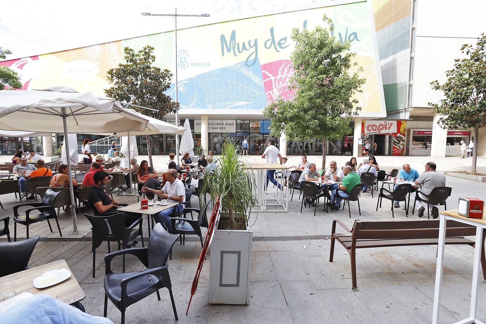 Imágenes del jueves 6 de julio, en Huelva