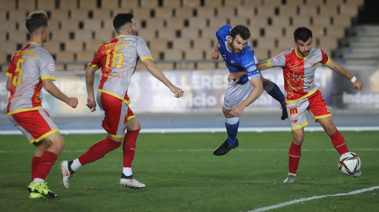 Victoria del Xerez DFC ante el Antequera (1-0)