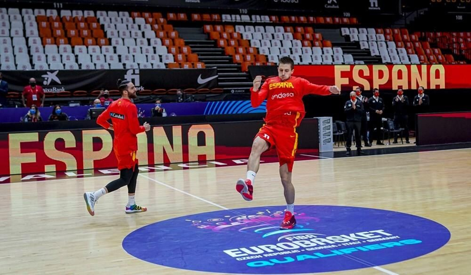 Las fotos del España-Rumanía