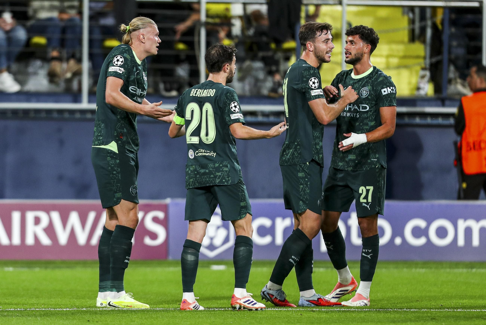 Las fotos del Villarreal-Manchester City