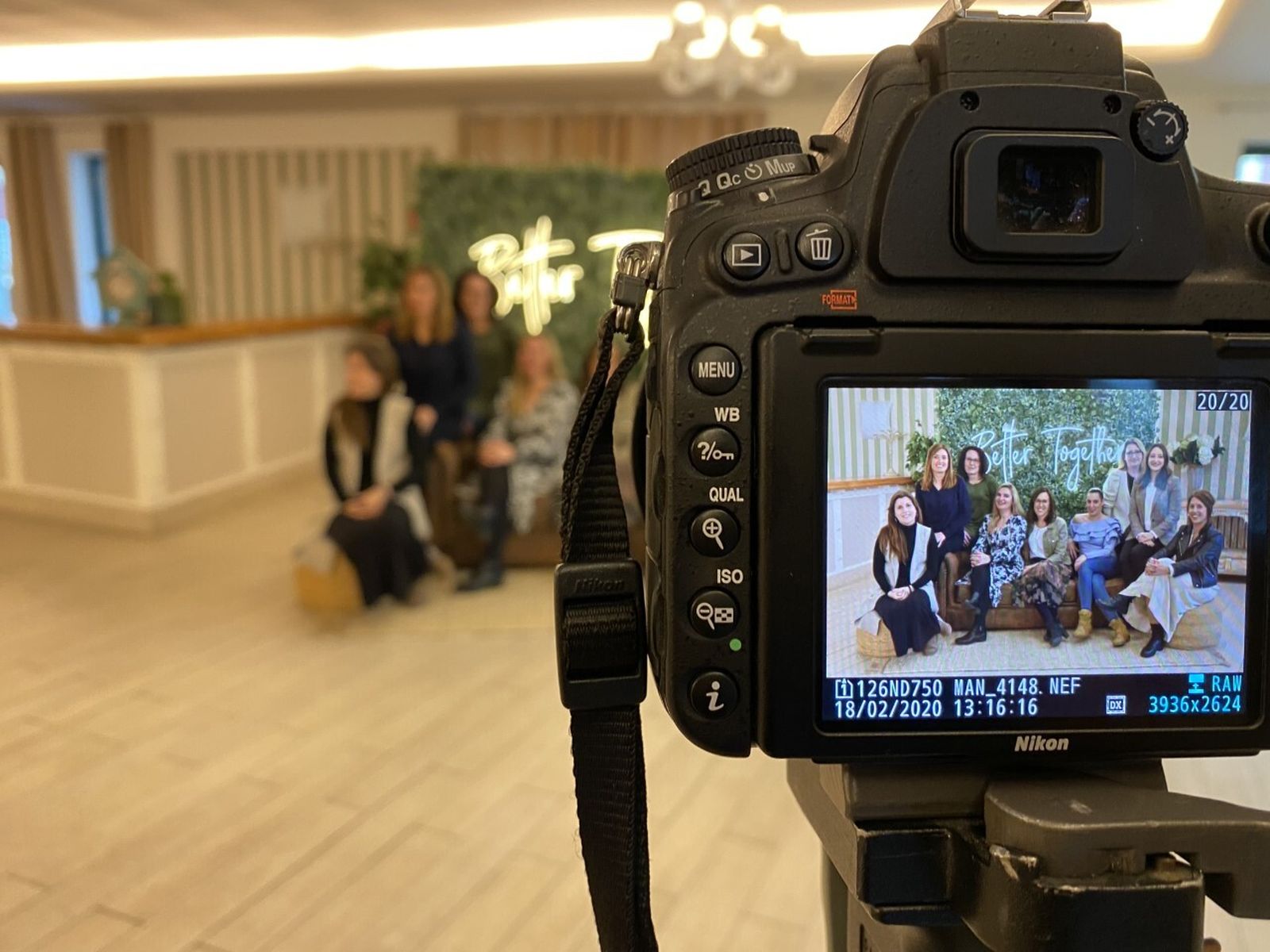 El equipo que forma parte de Mangoa Catering de Málaga.