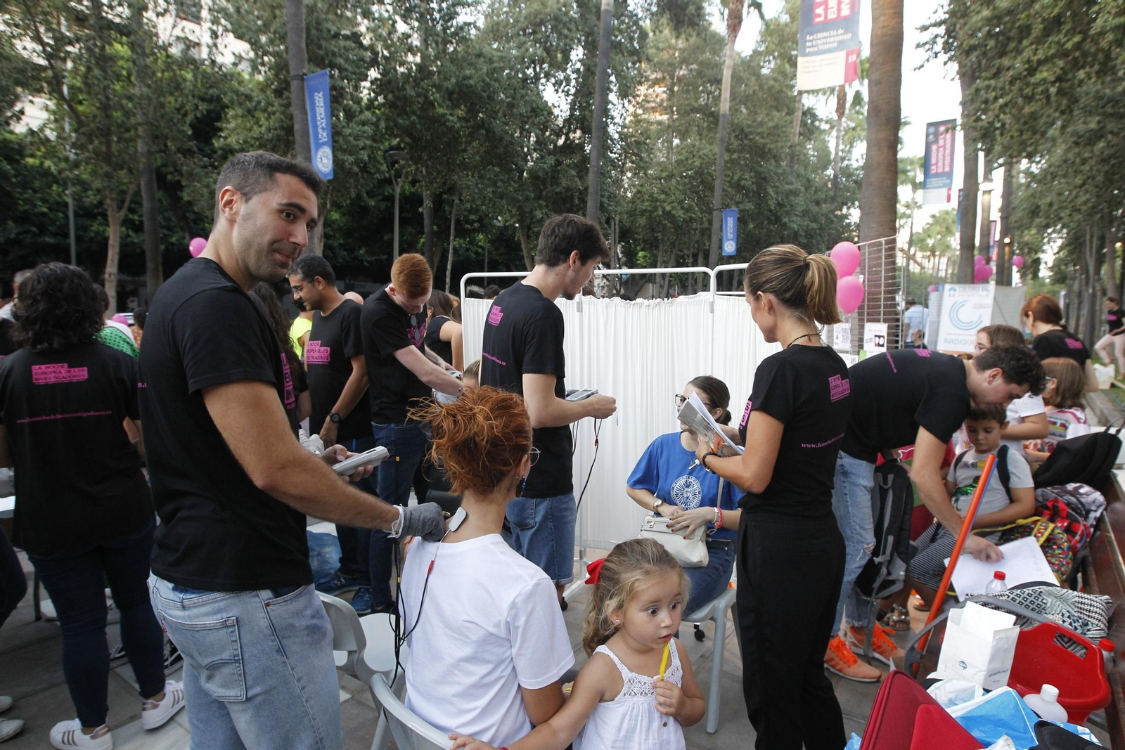 Fotogalería Noche Europea de los Investigadores. Universidad de Almería-UAL