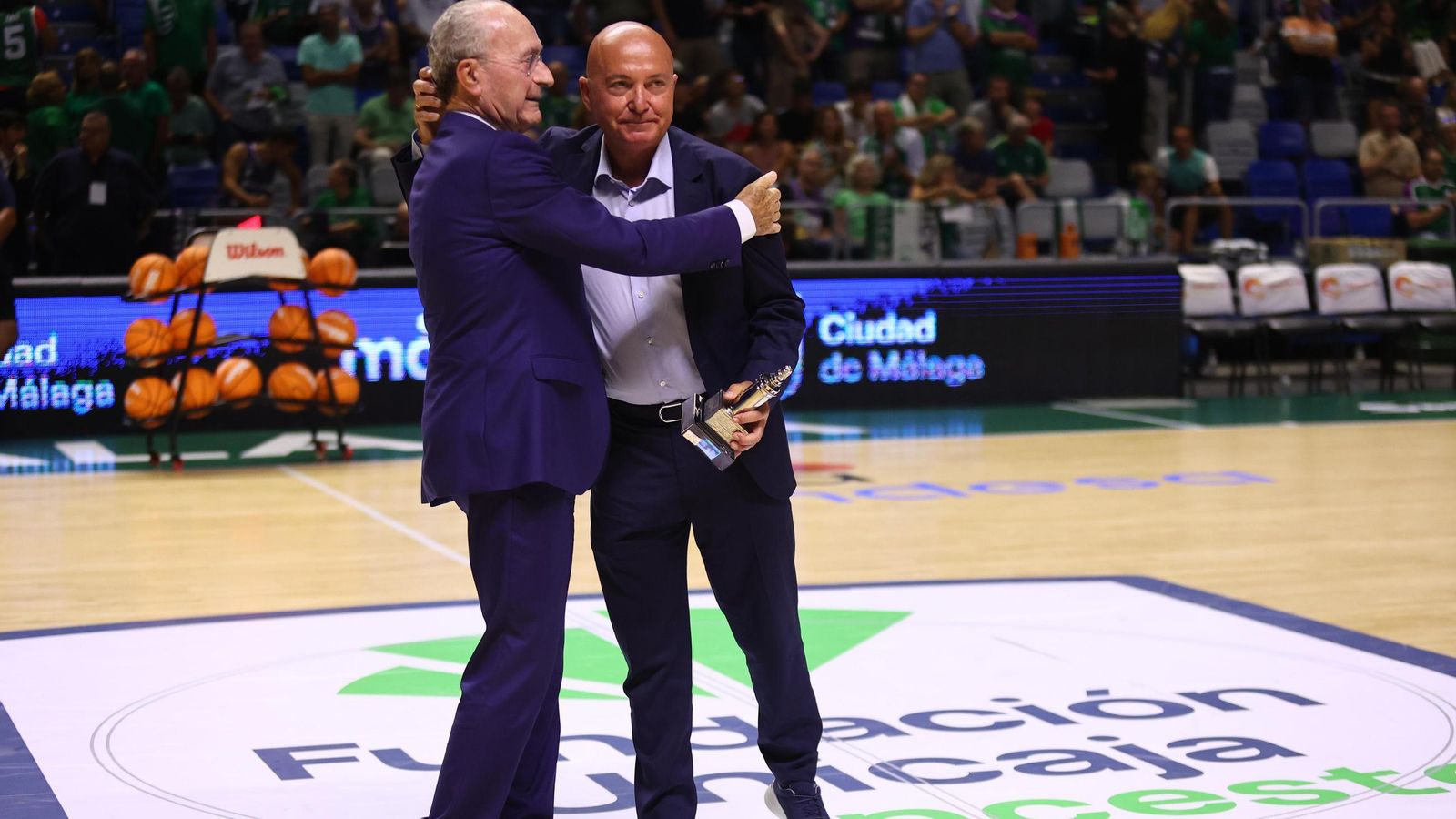 El Unicaja-Girona, en fotos