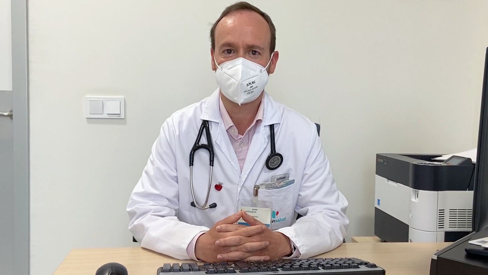 El cardiólogo Manuel Jesús Ruiz Ruiz, del hospital Quirónsalud Campo de Gibraltar.