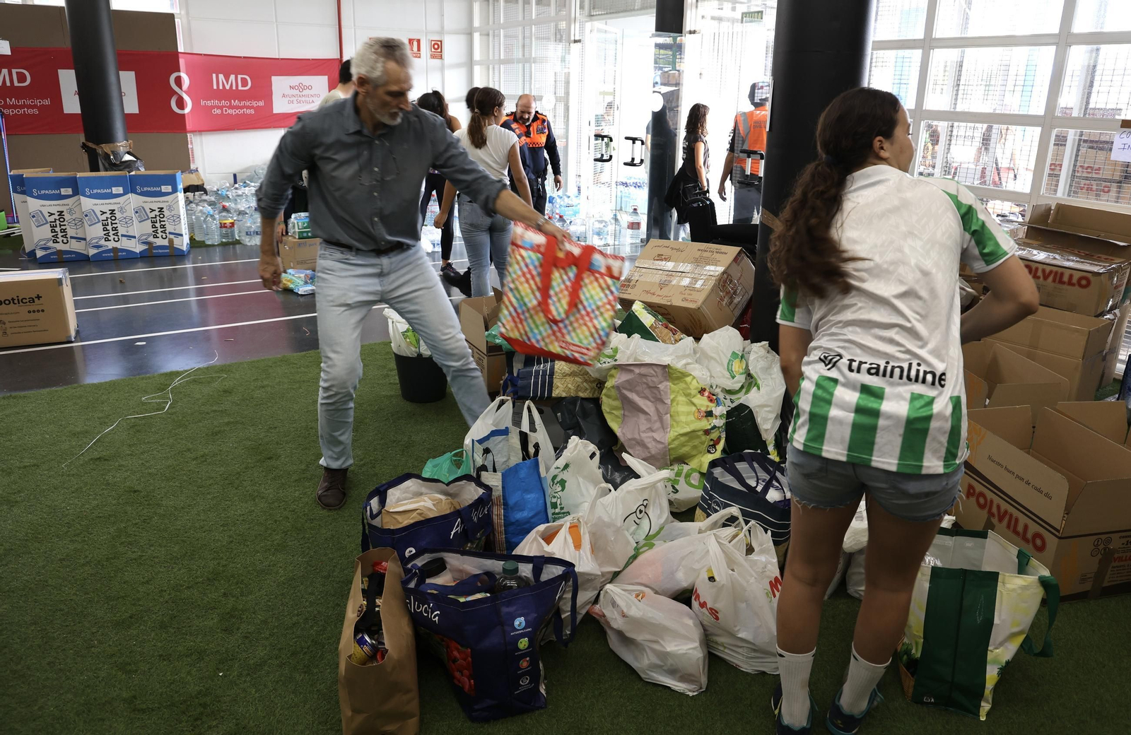 Recogida de alimentos para Valencia