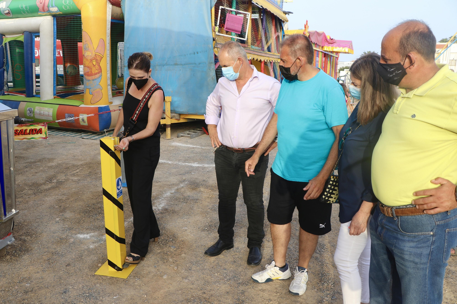Balerma rinde honor a la Virgen de Las Mercedes con una ‘Feria Segura’