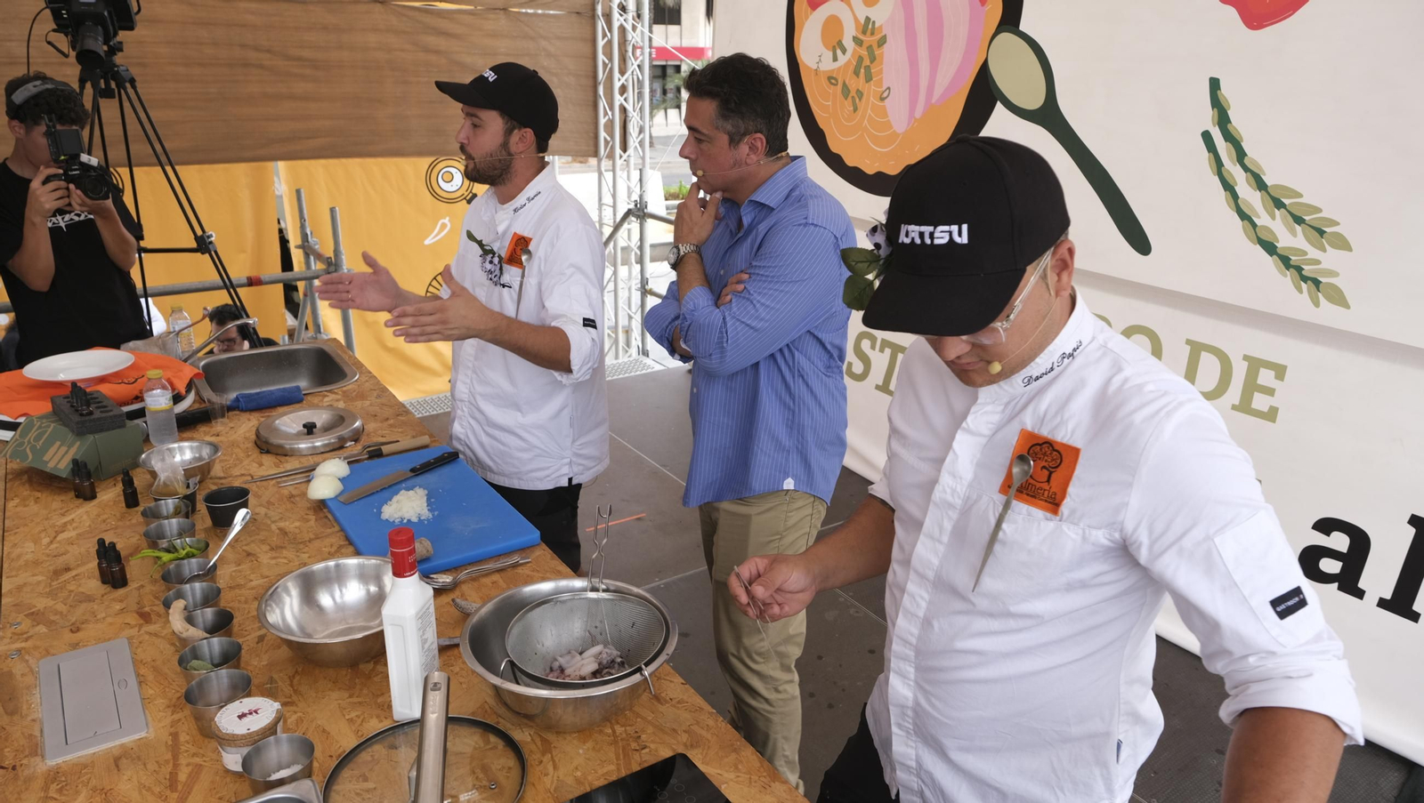 Encuentro gastronómico almeriense en la Feria de Almería 2025, en imágenes