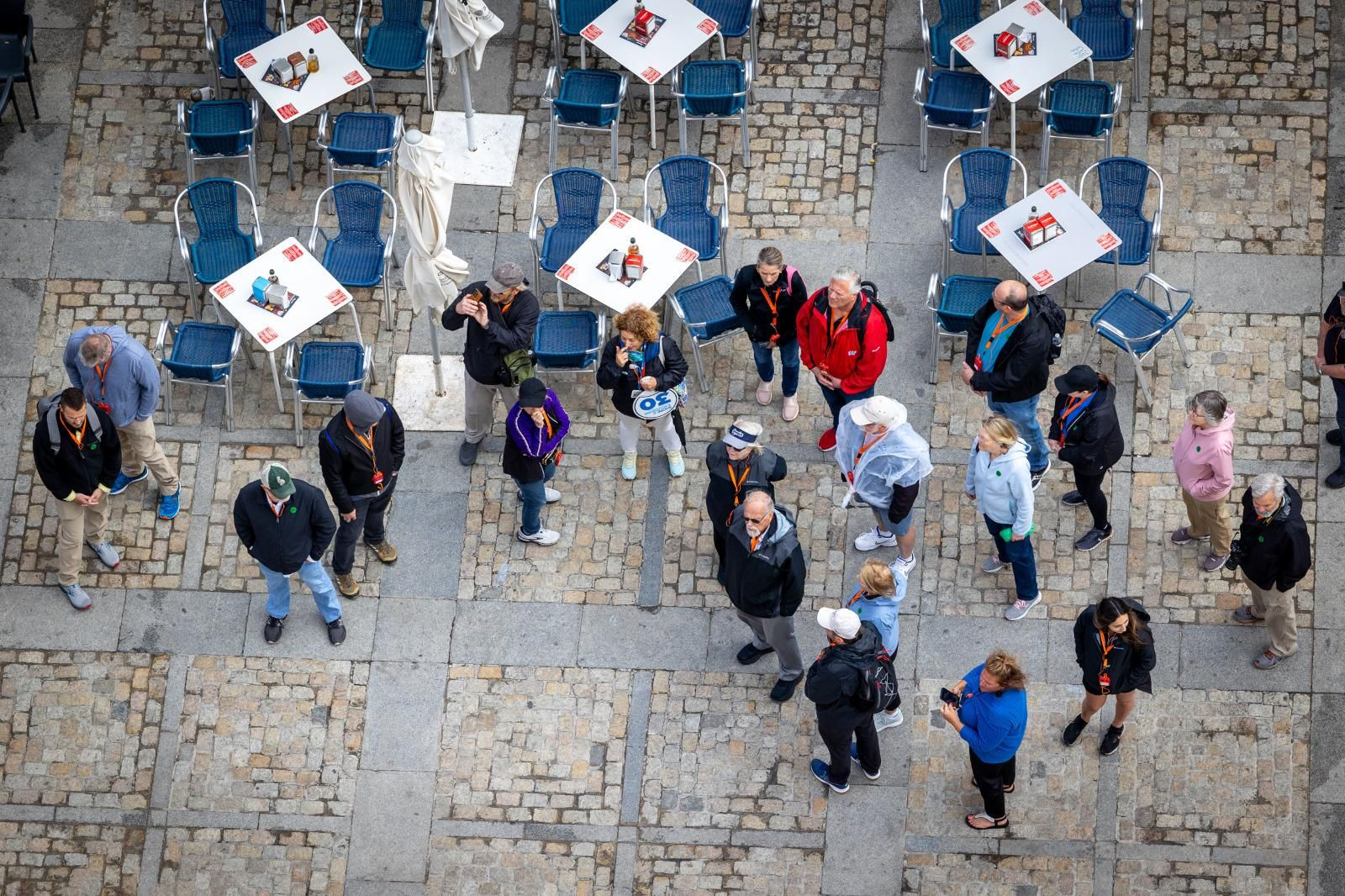 Imágenes de los cruceristas que han llegado a Cádiz este 1 de mayo festivo