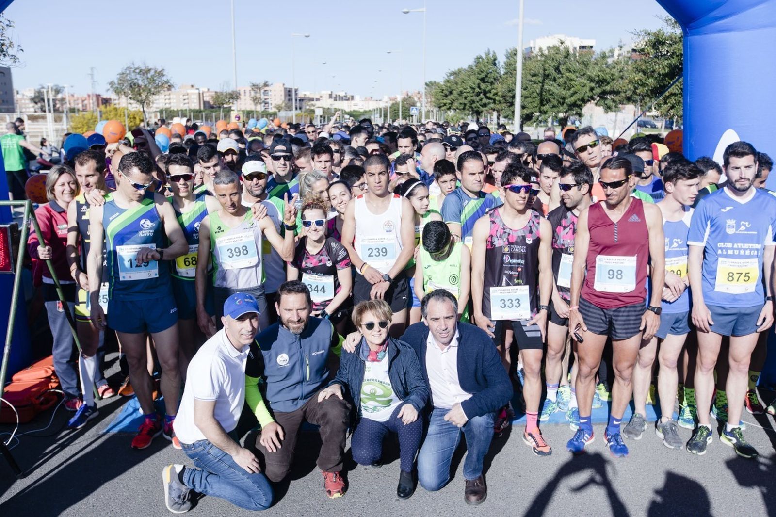 Salida de la carrera.