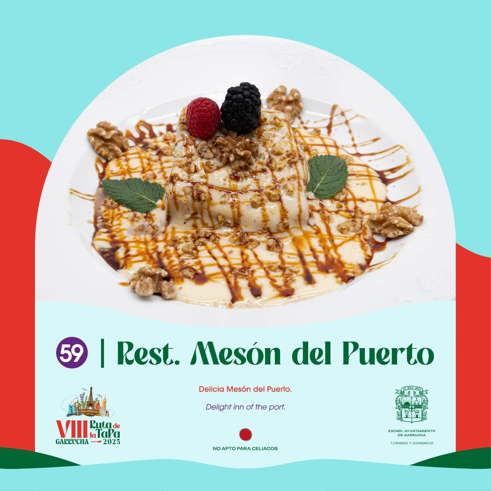 Restaurante Mesón del Puerto (tapa dulce)