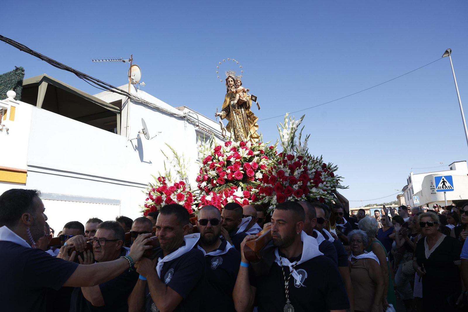 Las fotografías de la procesión de la Virgen del Carmen de Pescadores