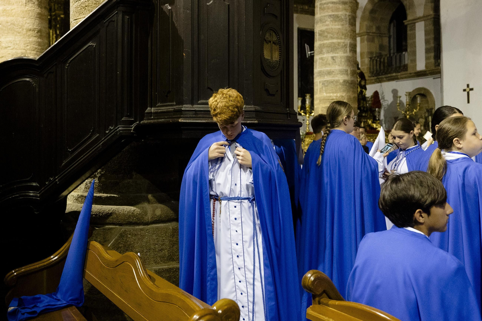 Imágenes de la salida del Perdón en la Semana Santa de Cádiz 2025