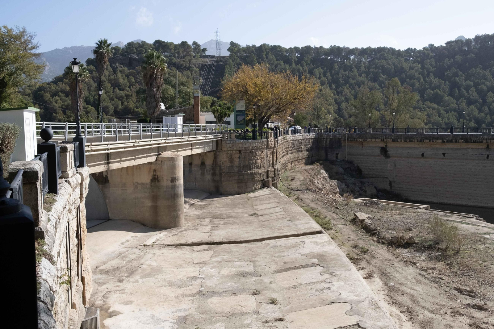 Los pantanos de Málaga, en fotos