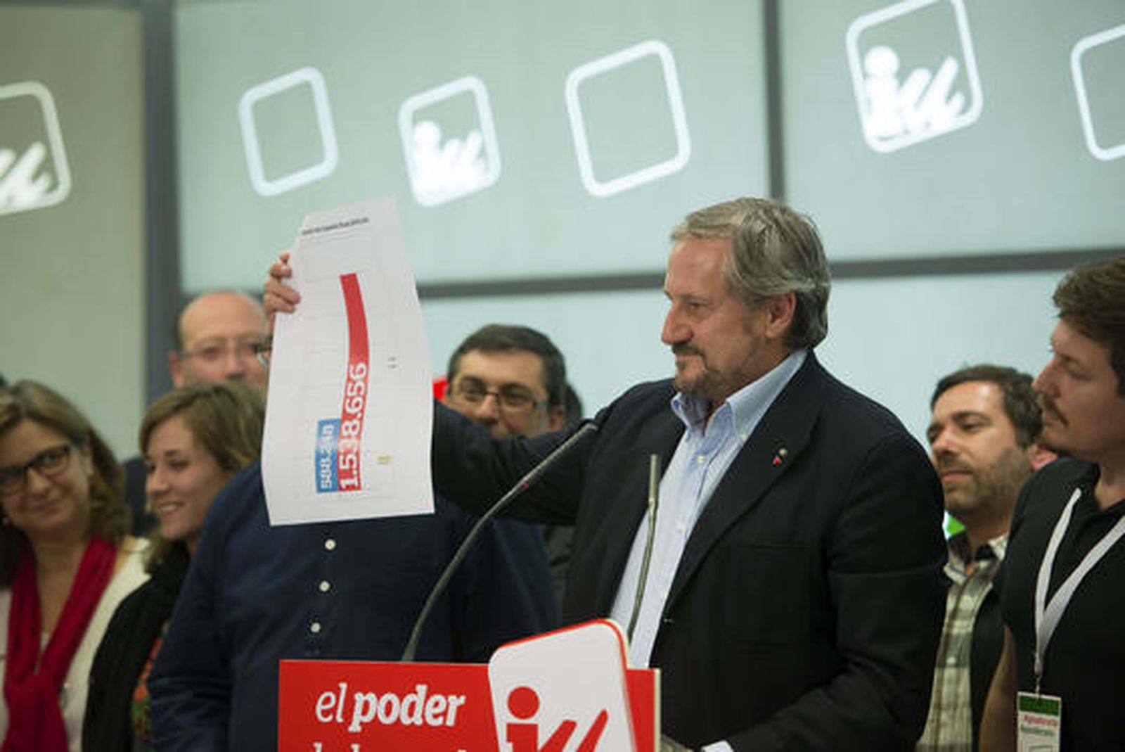 Meyer ve cumplido el objetivo de IU de derrotar al bipartidismo
