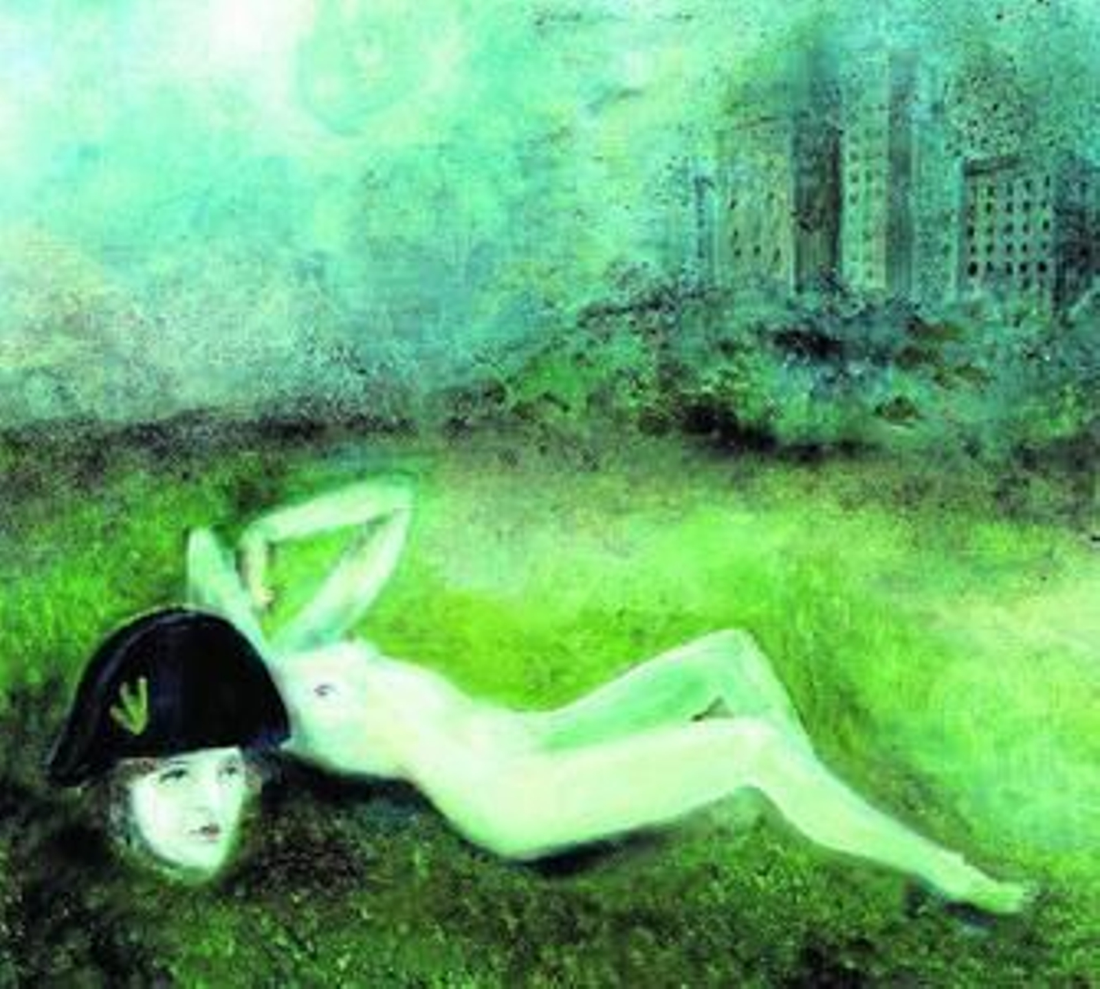 Una de las ilustraciones que Laia Arqueros ha hecho para el ciclo sobre la cabeza de Napoleón.