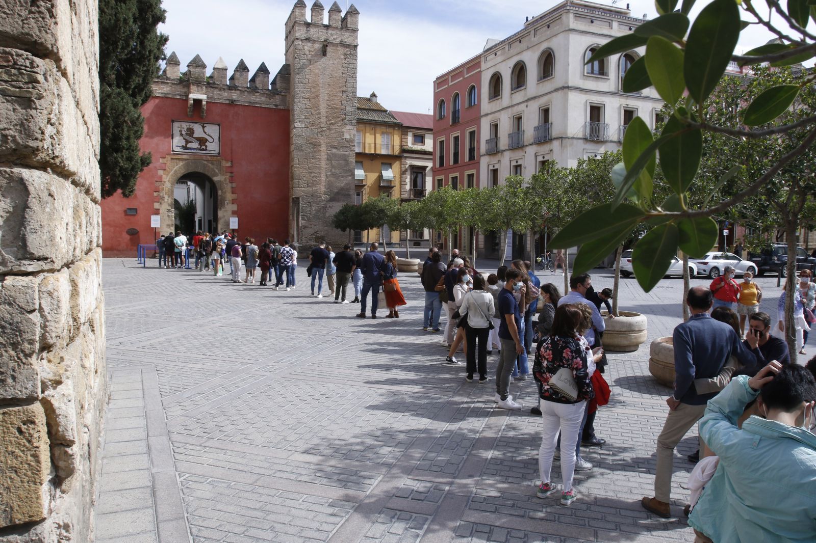 Ambiente en el festivo fin de semana en Sevilla