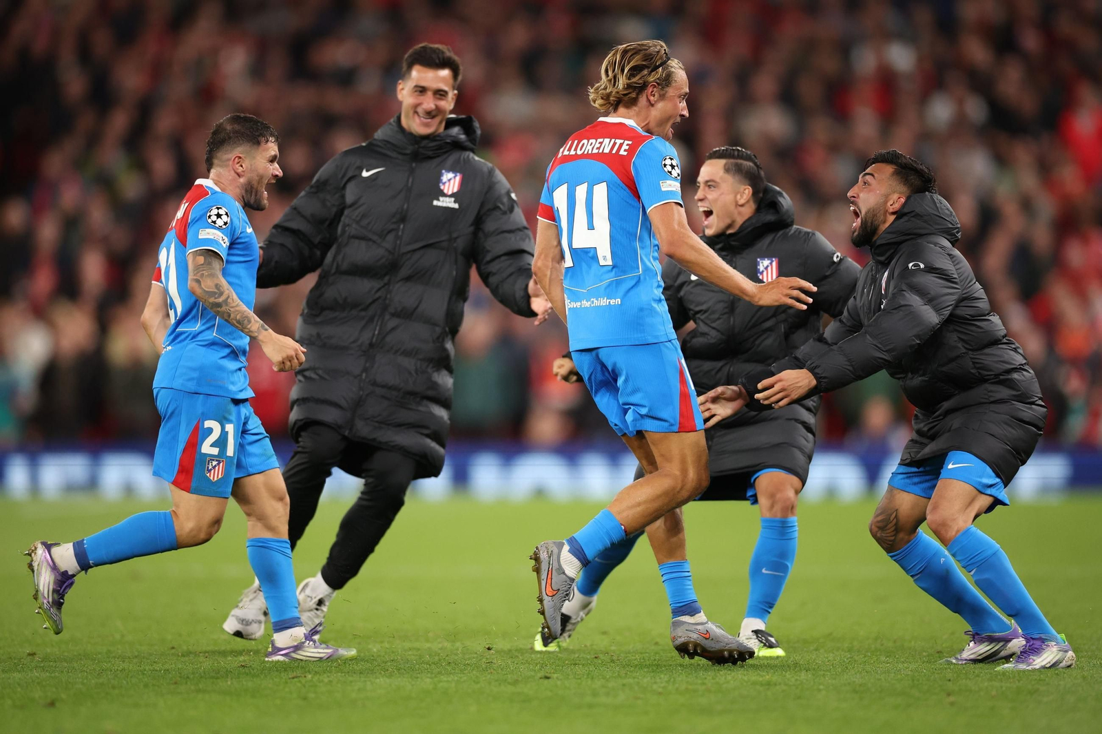 Las fotos del Liverpool - Atlético de Madrid