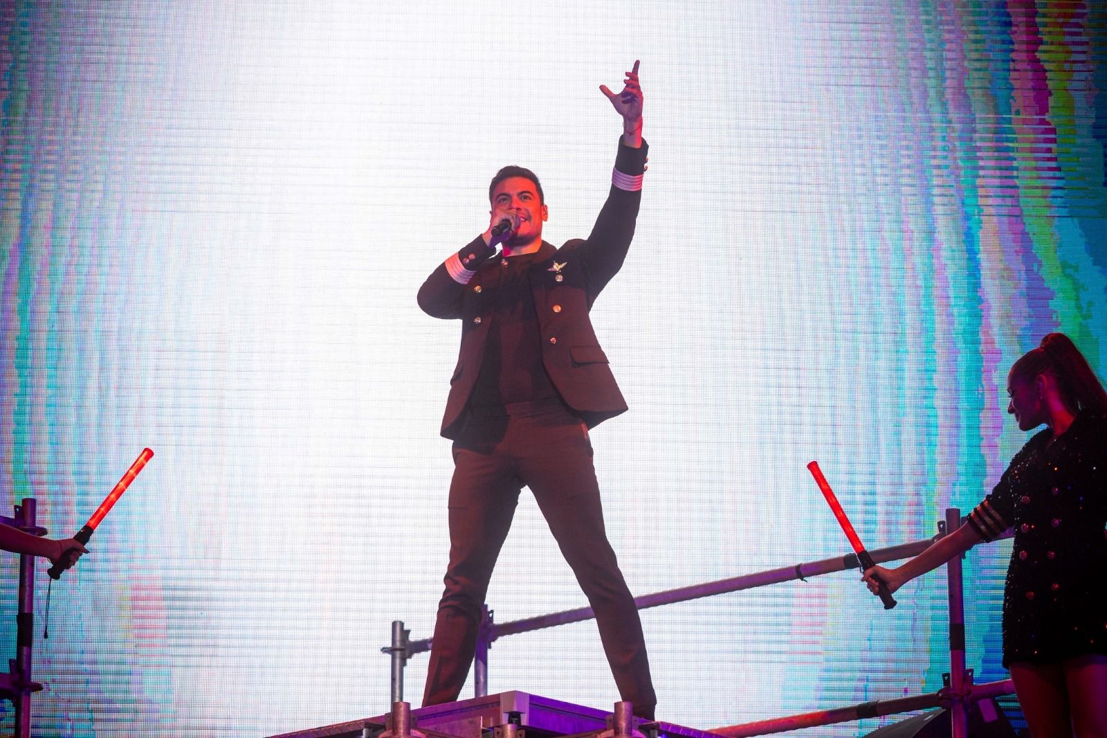 Búscate en las imágenes del concierto de Carlos Rivera en Concert Music Festival de Chiclana.