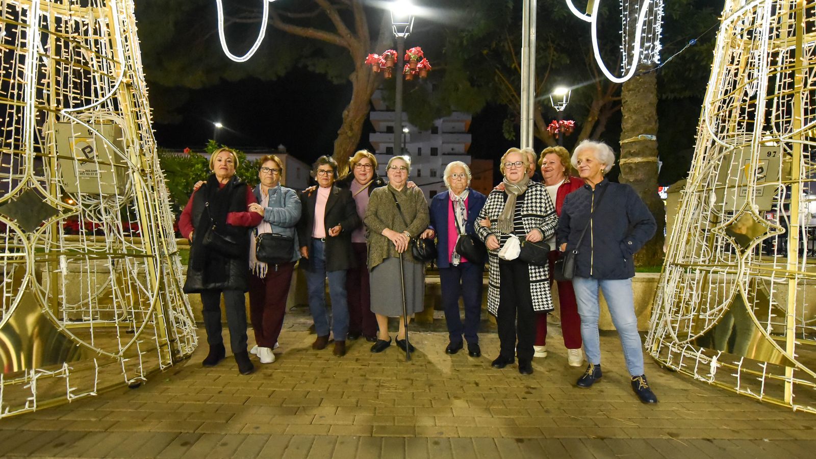 El encendido del alumbrado de Navidad de San Roque, en imágenes