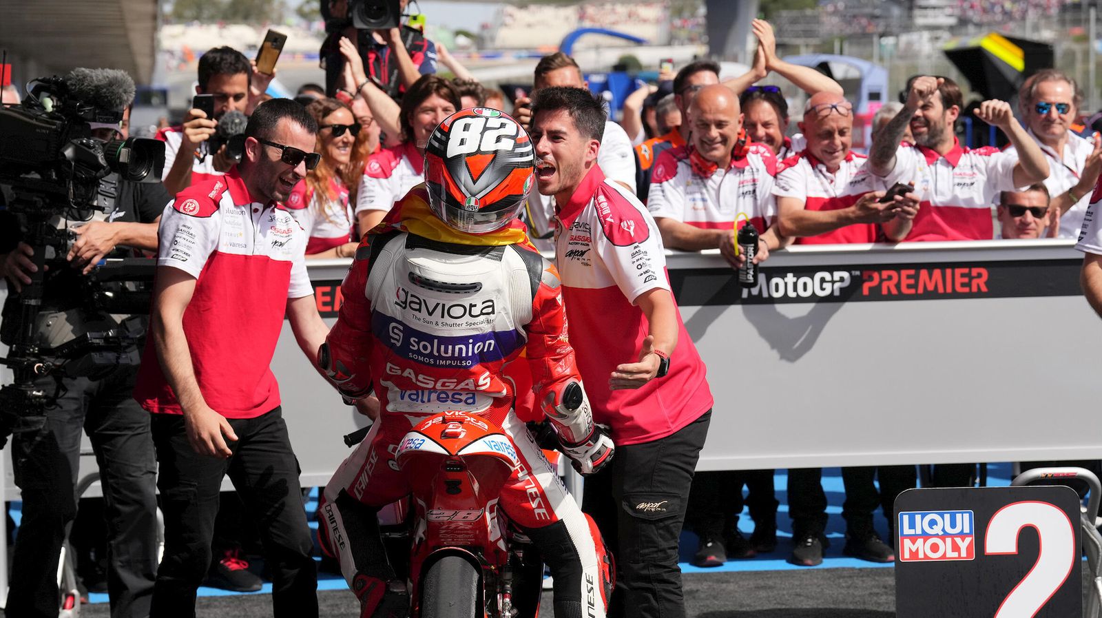 Las mejores imágenes de Moto3 en el GP de España en Jerez